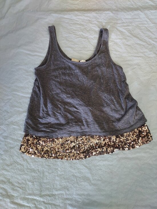 Mudd Tops - Mudd Sequin Tank Top